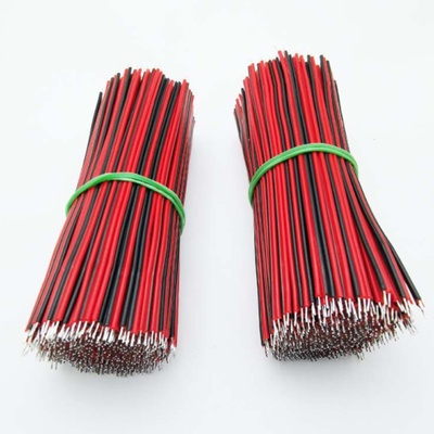 Base negra roja resistente al calor 1,5 milímetros prácticos del cobre del cable de altavoz