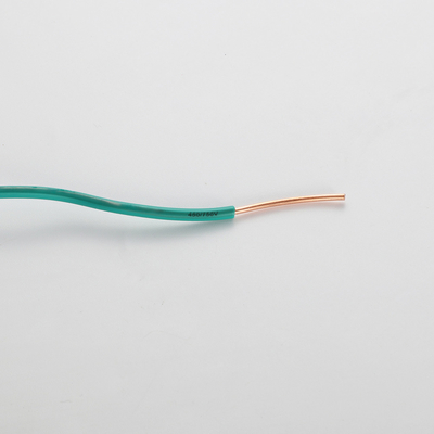 El PVC nacional de cobre puro del alambre de la BV aisló la sola base 6mm2 del cable