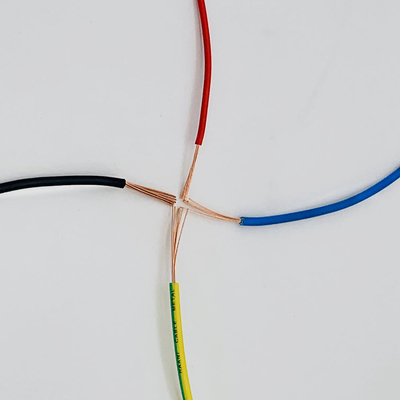 Solo anti-corrosivo flexible del alambre del cable del solo filamento de la base de Mildewproof multicolor