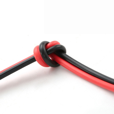 Cable de altavoz multicolor de la base del gemelo 10GA, alambres audios rojos y negros de Mildewproof
