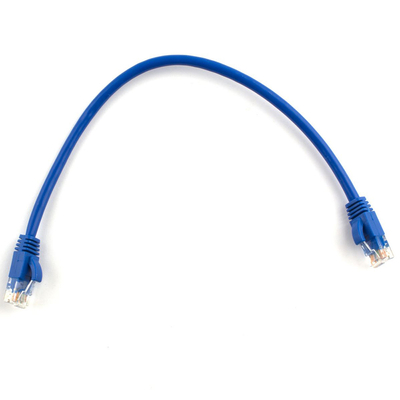 Cordón de remiendo práctico del cable de Oilproof Cat6, cable de Internet del remiendo de Ethernet 26AWG
