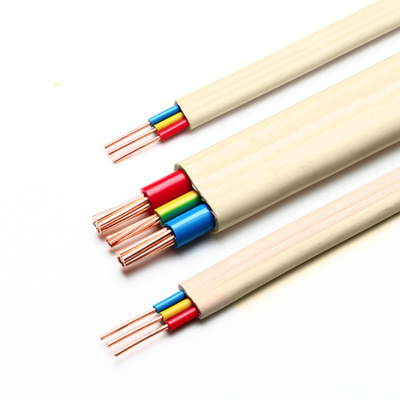 Aislamiento anti de Mildewproof del cable eléctrico del alambre plano 300V/500V
