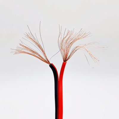 Cable de altavoz negro rojo resistente al calor, 1,5 milímetros prácticos de alambre del Presidente