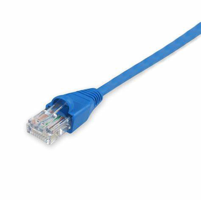 Cable aumentado del remiendo de la categoría 5 no tóxicos del PVC, cordón de remiendo ininflamable del cable de Ethernet