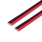 Paralelo negro rojo del alambre de aluminio revestido de cobre puro del altavoz de audio del PVC