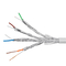 Cable de Ethernet al aire libre interior antiusura, cordón de remiendo resistente del cable de la red del álcali