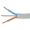 Cable plano resistente al calor del alambre eléctrico, alambre plano resistente de 2 bases del álcali