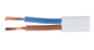 6mm2 material de cobre incombustible del cable eléctrico del alambre plano de la base del gemelo 2