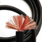 Cable de soldadura de cobre antiusura de Oilproof, alambre de soldadura eléctrica resistente del ozono
