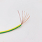 La sola base resistente al calor antiusura aisló el alambre, solo cable multicolor de la base del PVC