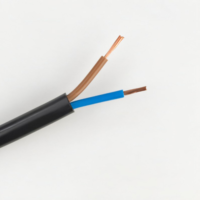 La ronda de cobre pura forró los corazones flexibles 1.0/1.5/2.5/4.0mm2 del cable 2 del Pvc