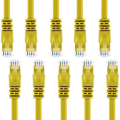 Cable de Ethernet multicolor de la clase 6