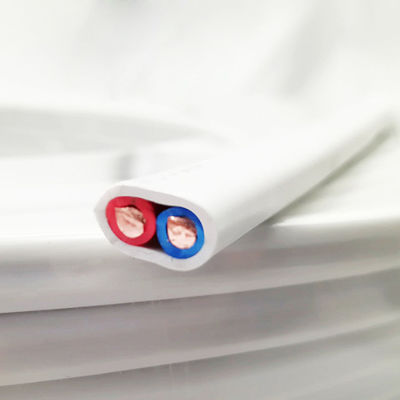 calidad  Flameproof Twin Core Flat Wire Electrical Cable Alkali Resistant fábrica